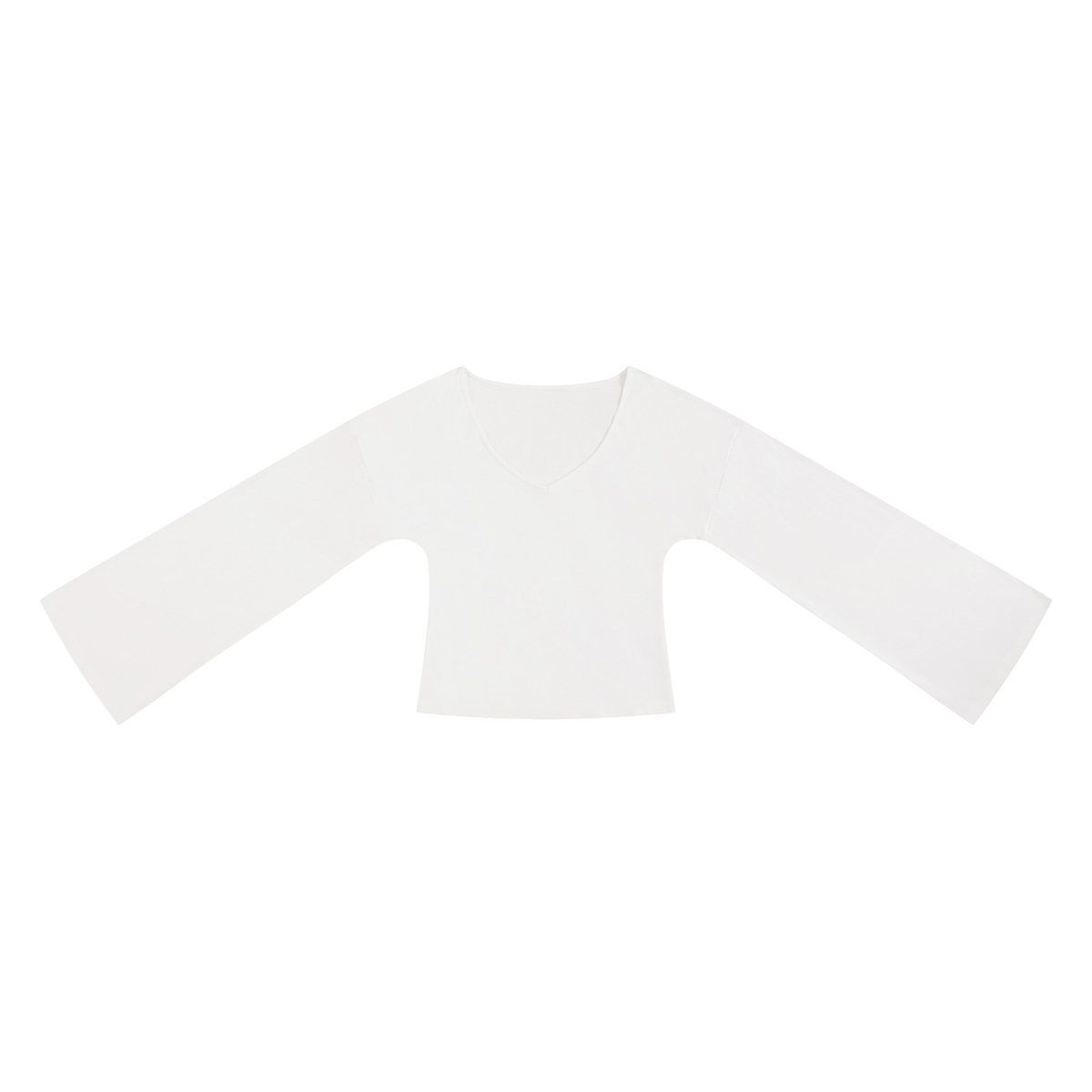 Women's Bell Sleeve T-Shirt in white