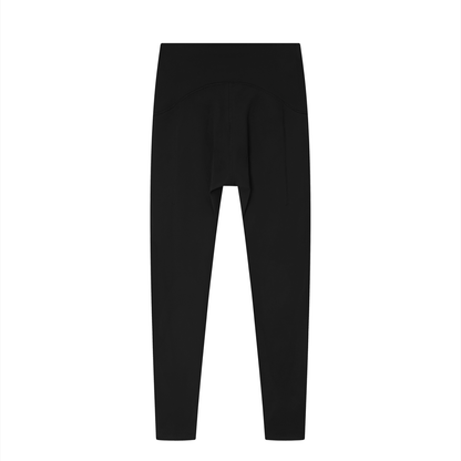 Women's Bodycon Ankle-Length Leggings in black, alternate angle