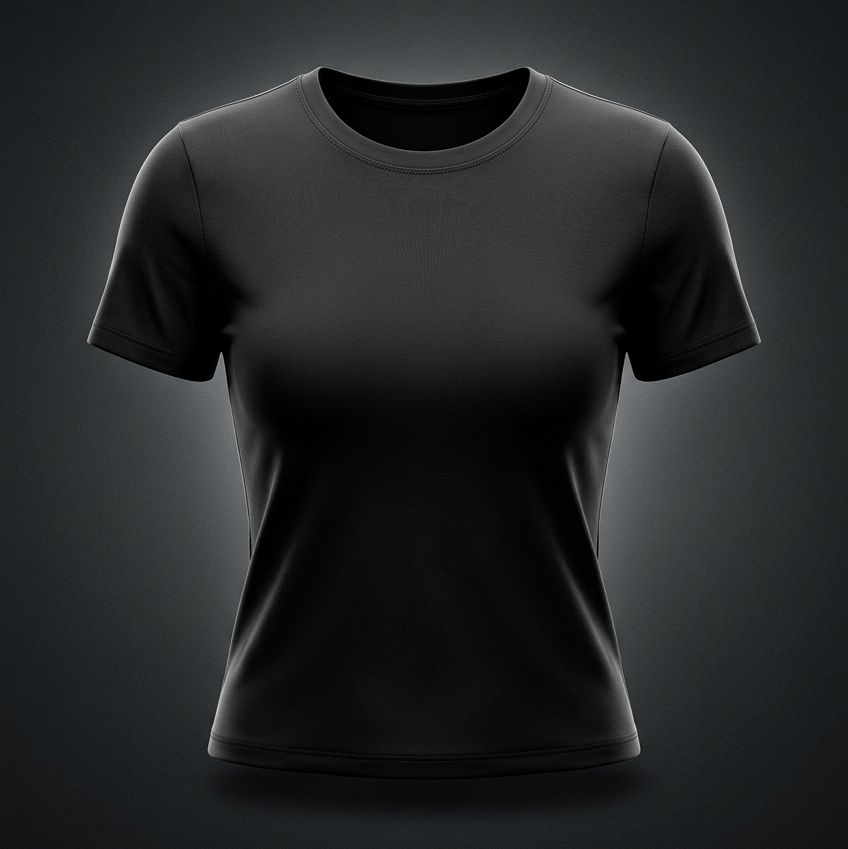 Women's Bodycon Nylon T-Shirt