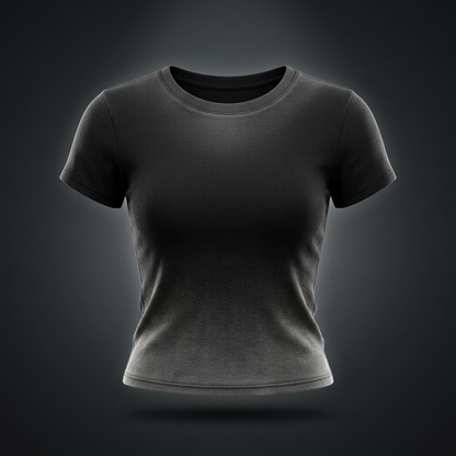 Women's Bodycon Sunfade Washed T-Shirt