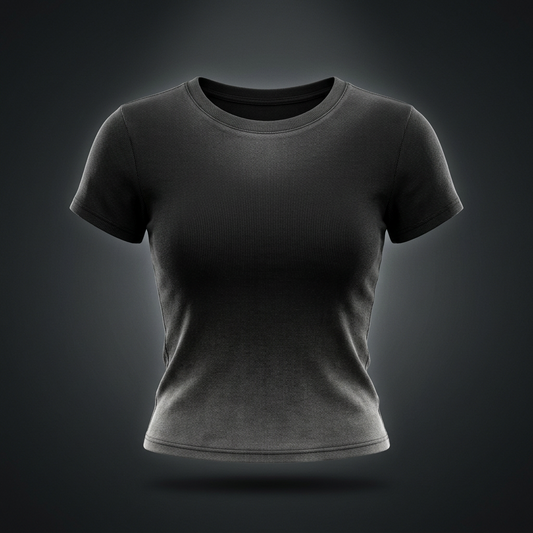 Women's Bodycon Sunfade Washed T-Shirt