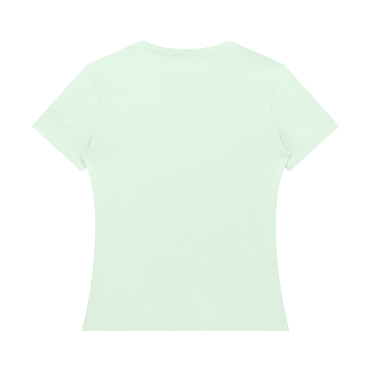 Women's Bodycon T-Shirt in light green, alternate angle