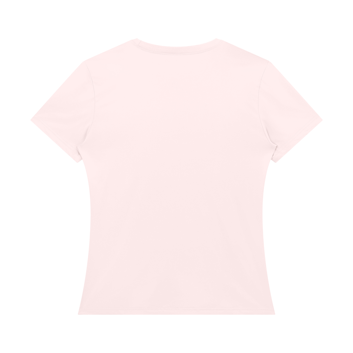Women's Bodycon T-Shirt in pink, alternate angle