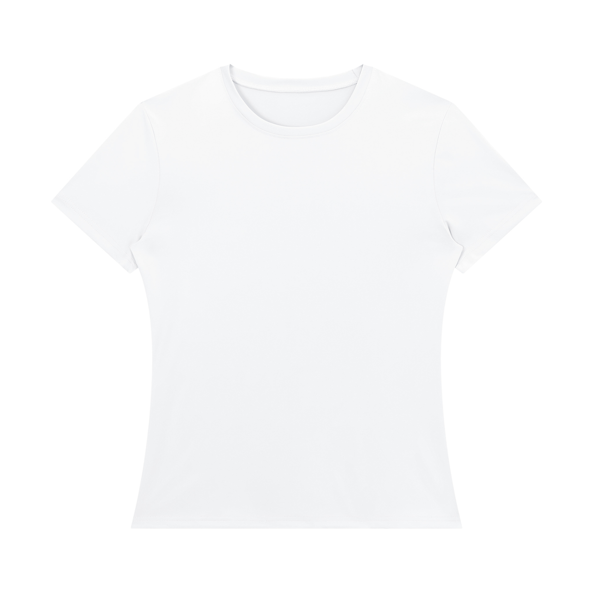 Women's Bodycon T-Shirt in white