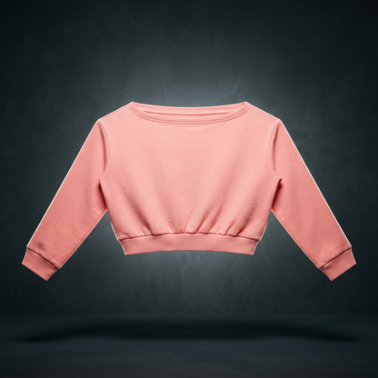 Women's Boxy Off-Shoulder Sweatshirt