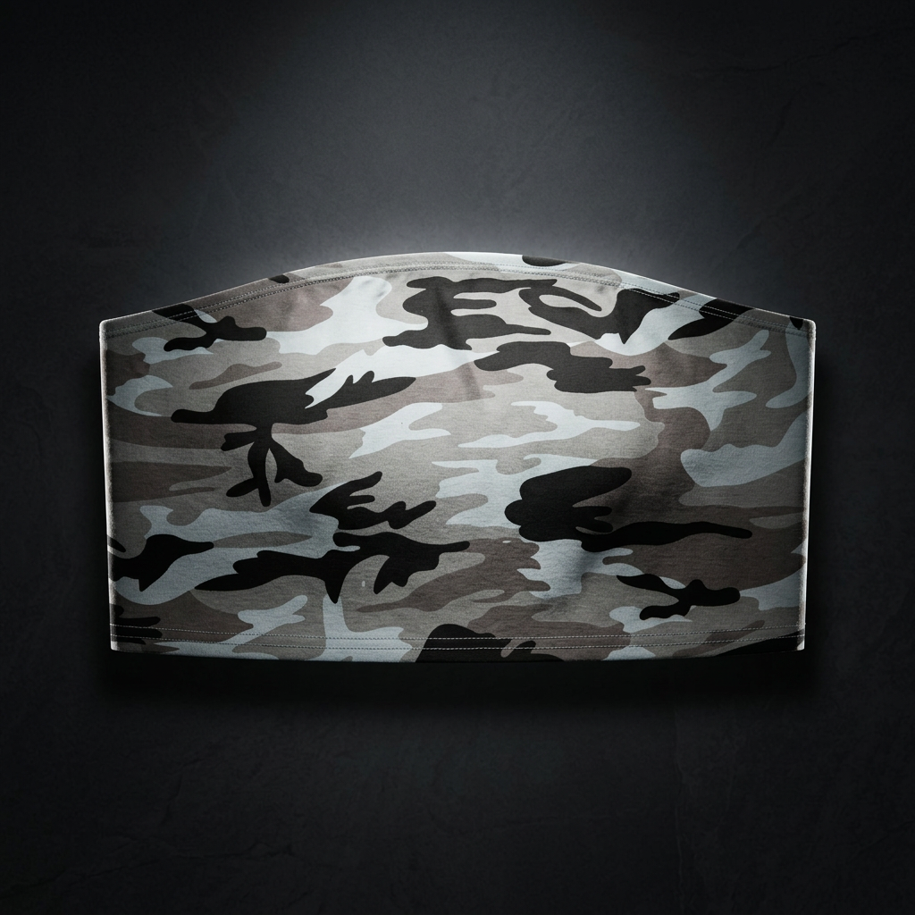 Women's Camo Cropped Tube Top