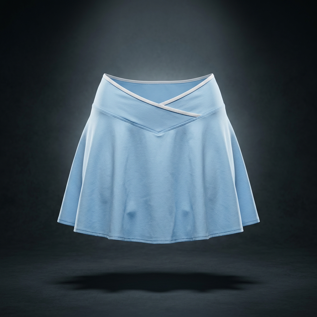 Women's Color Block A-Line Skirt