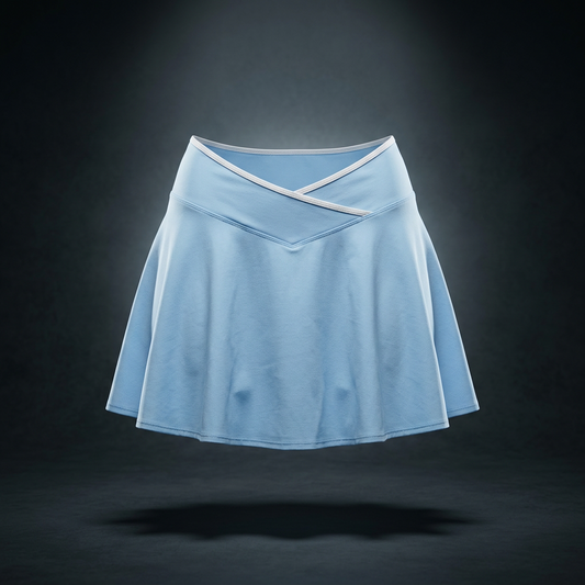 Women's Color Block A-Line Skirt