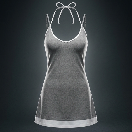 Women's Color Block Sleeveless Dress