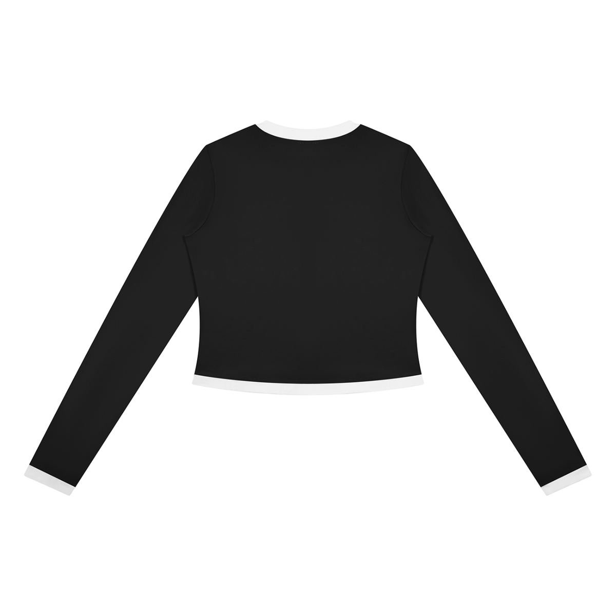 Women's Color Block Yoga Sports Jacket in black, alternate angle