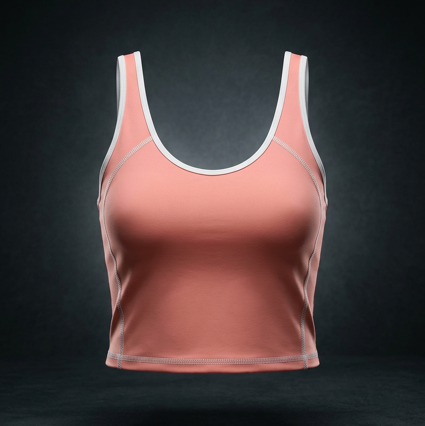 Women's Color Block Yoga Tank Top, view 1