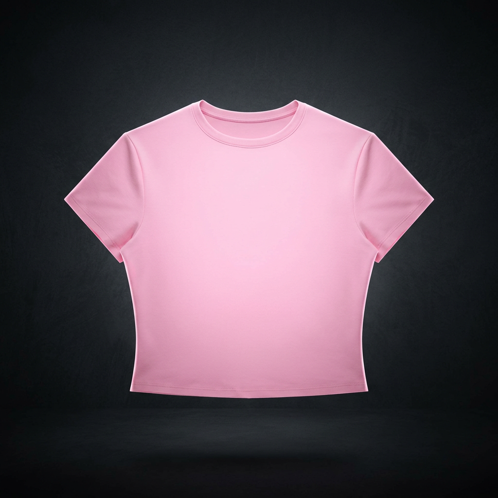 Women's Crewneck Crop T-Shirt