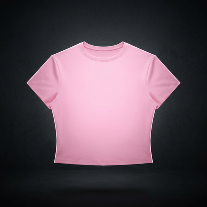 Women's Crewneck Crop T-Shirt