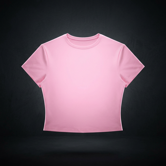 Women's Crewneck Crop T-Shirt