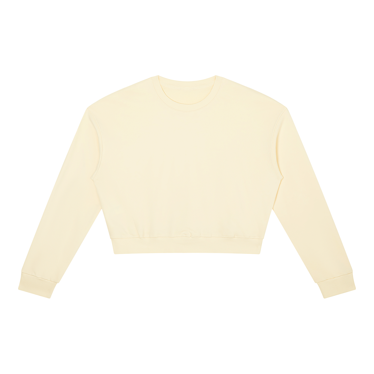 Women's Crewneck Sweatshirt in apricot
