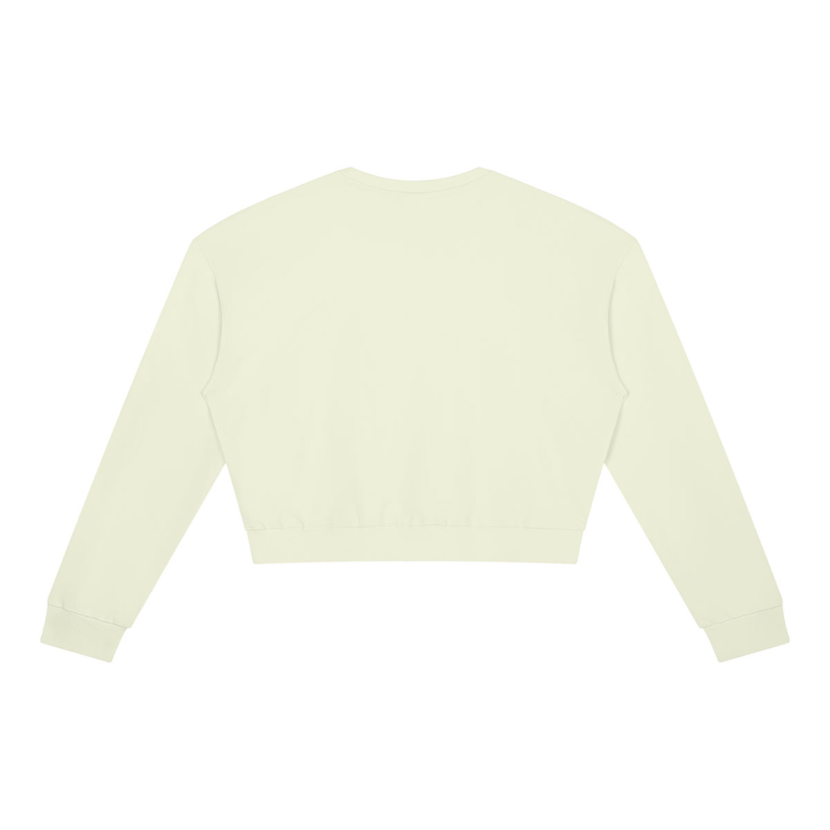 Women's Crewneck Sweatshirt in light green, alternate angle