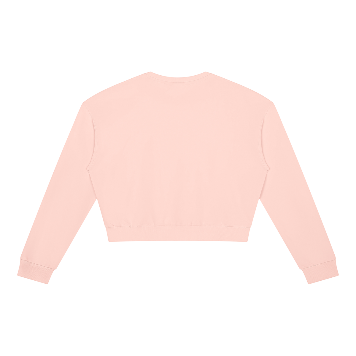 Women's Crewneck Sweatshirt in light pink, alternate angle