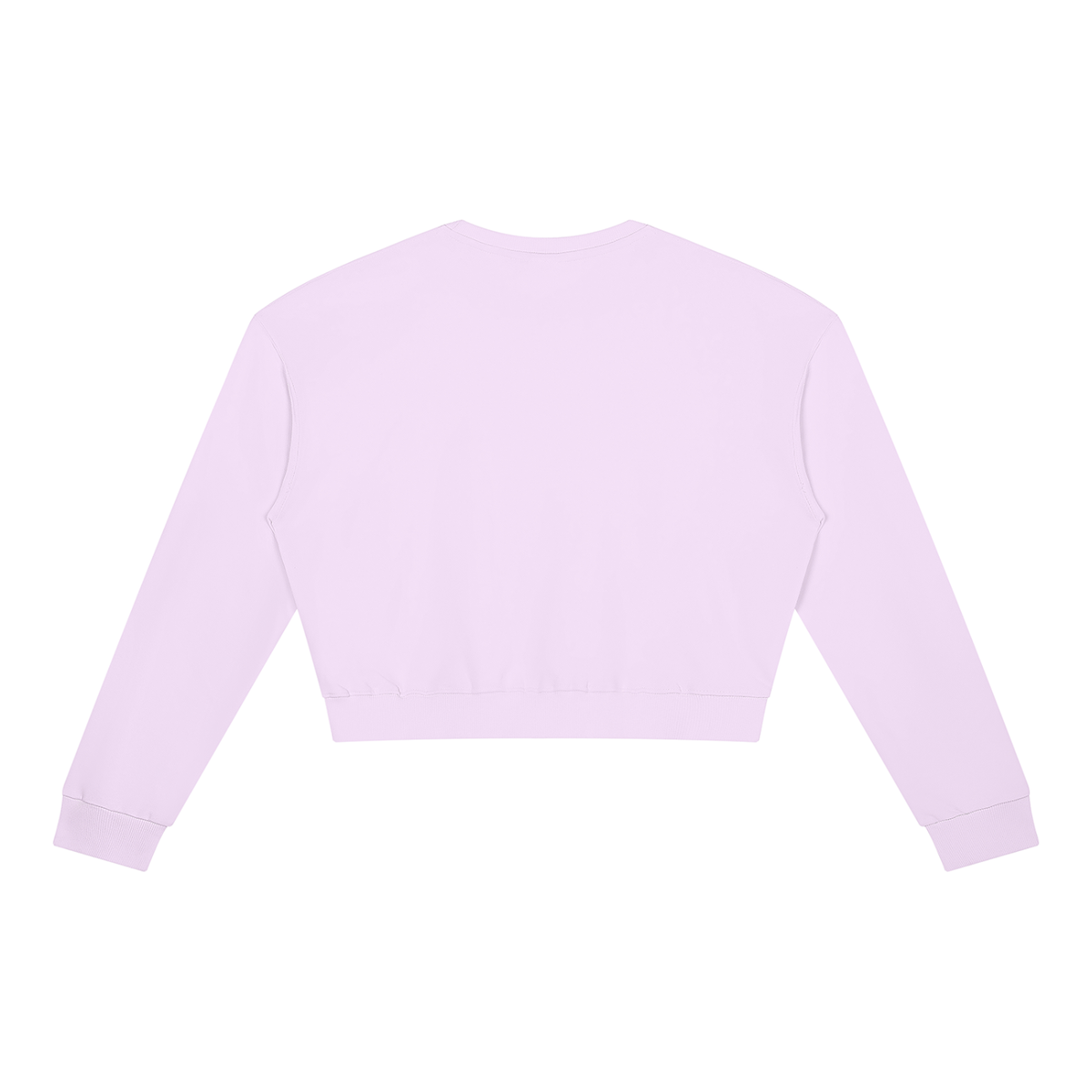 Women's Crewneck Sweatshirt in light purple, alternate angle