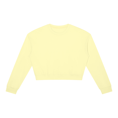 Women's Crewneck Sweatshirt in light yellow