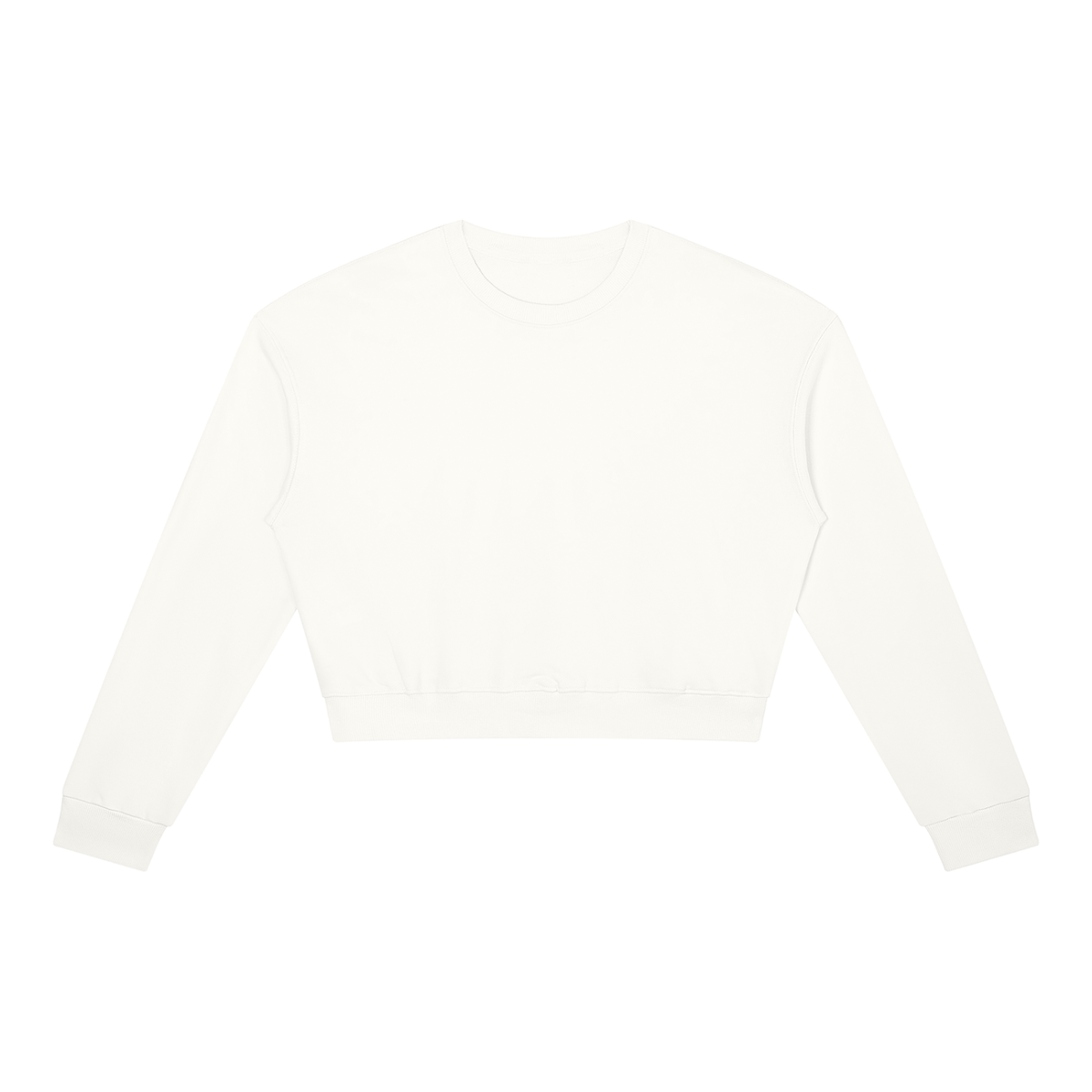 Women's Crewneck Sweatshirt in white