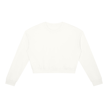 Women's Crewneck Sweatshirt in white