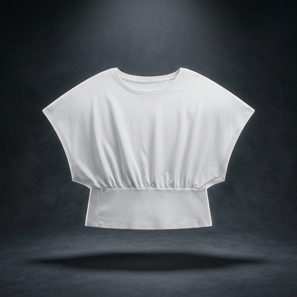 Women's Crop Dolman T-Shirt