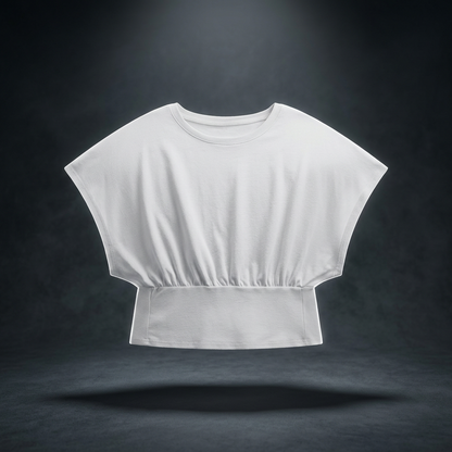 Women's Crop Dolman T-Shirt