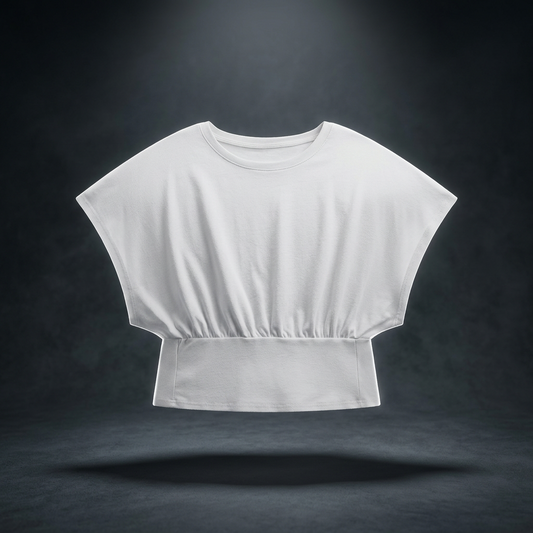 Women's Crop Dolman T-Shirt