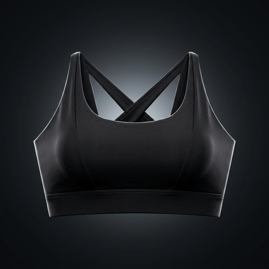Women's Cropped Yoga Sports Bra