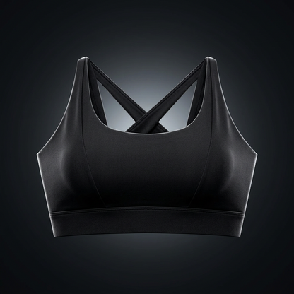 Women's Cropped Yoga Sports Bra