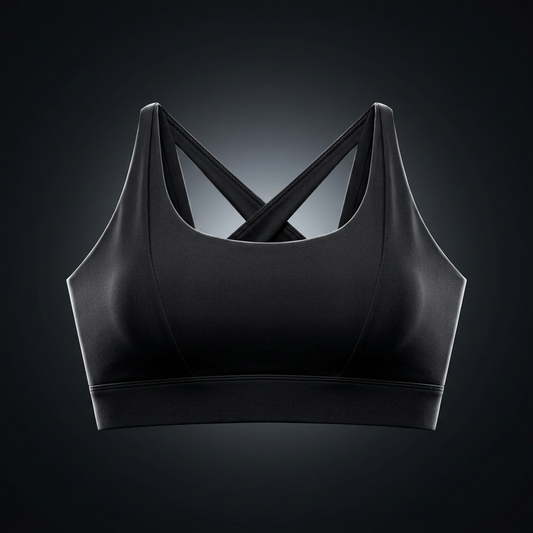 Women's Cropped Yoga Sports Bra
