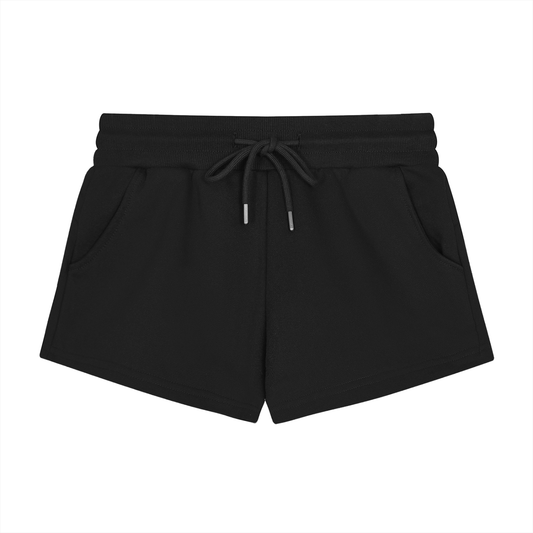 Women's Drawstring Shorts in black