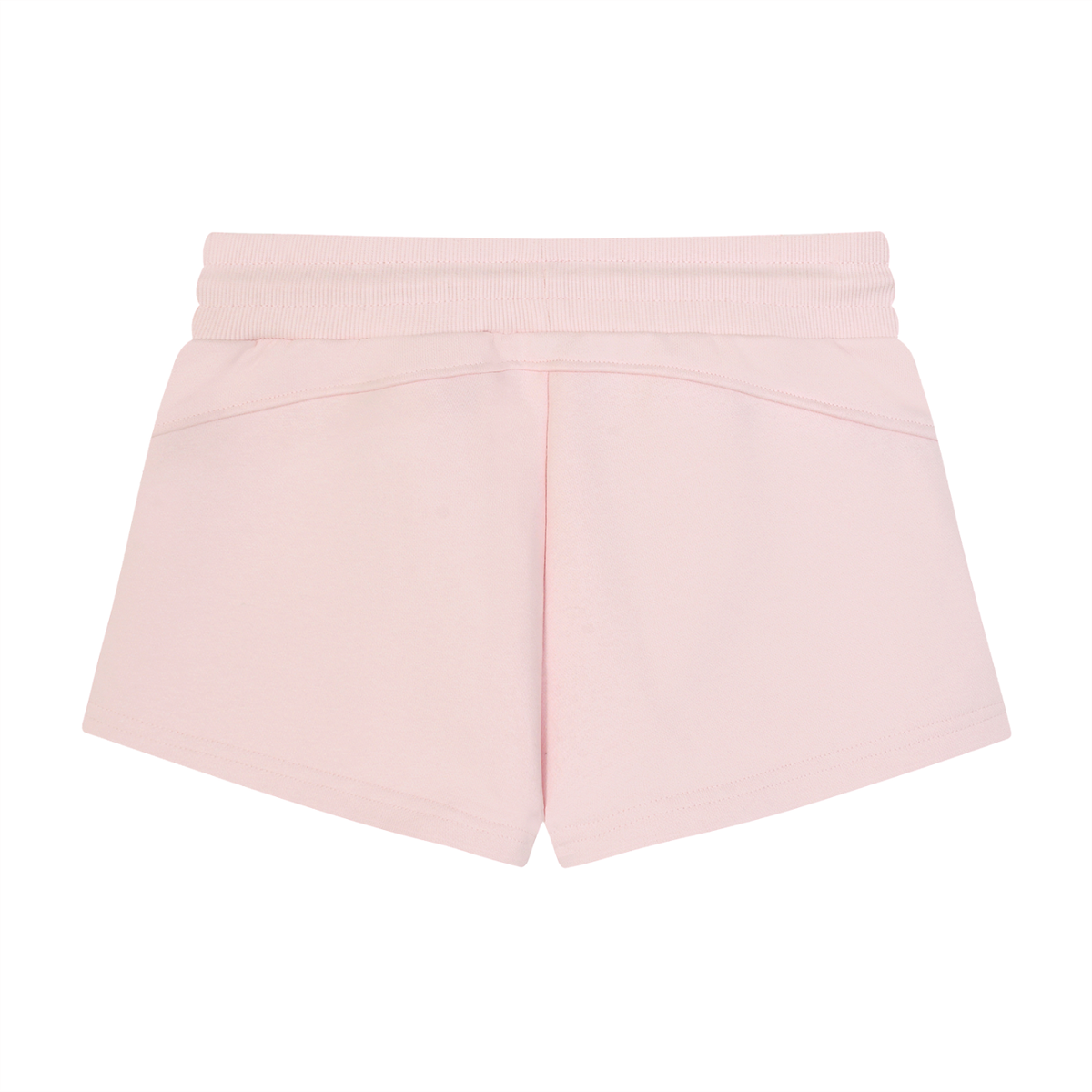Women's Drawstring Shorts in pink, alternate angle