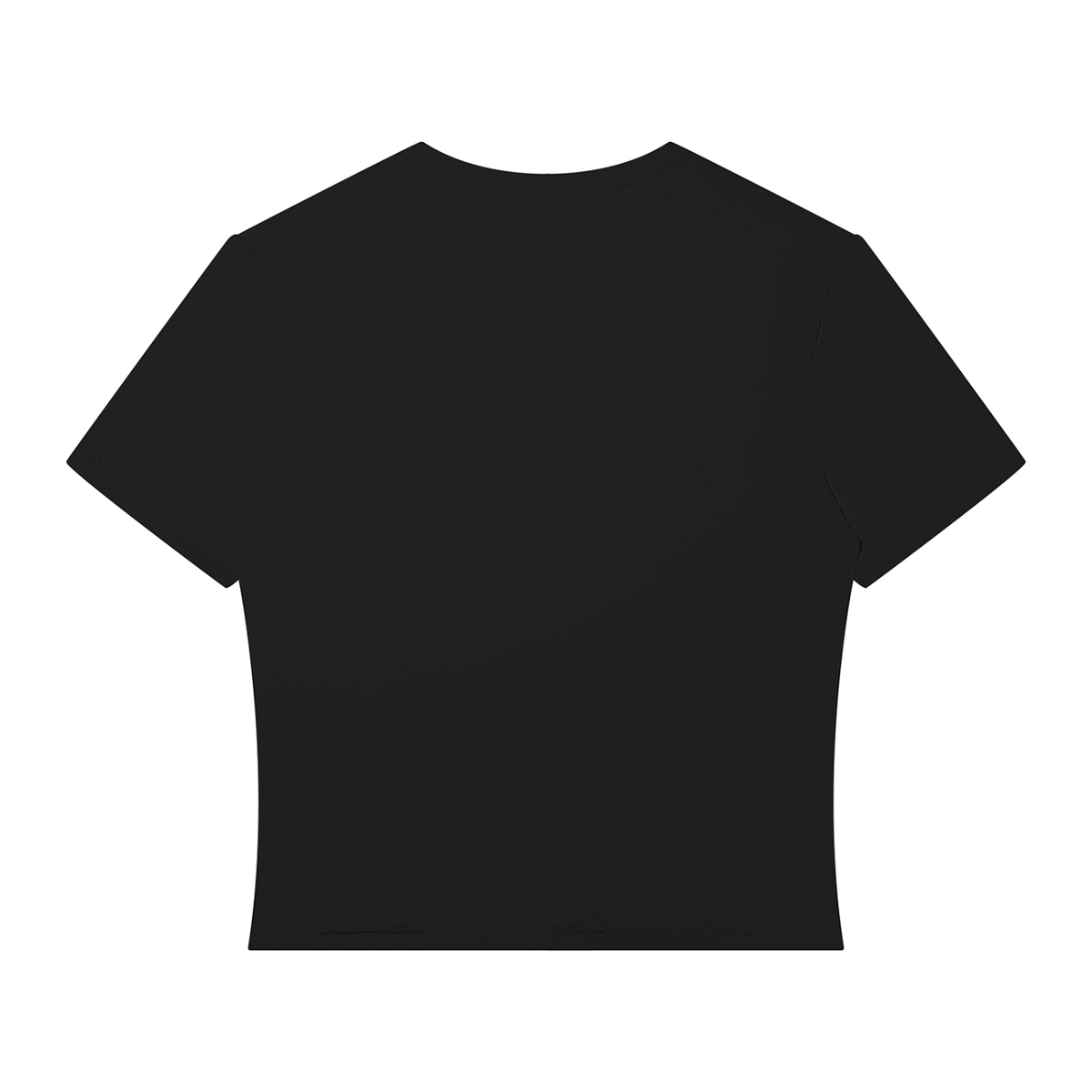 Women's Fitted Performance T-Shirt in black, alternate angle