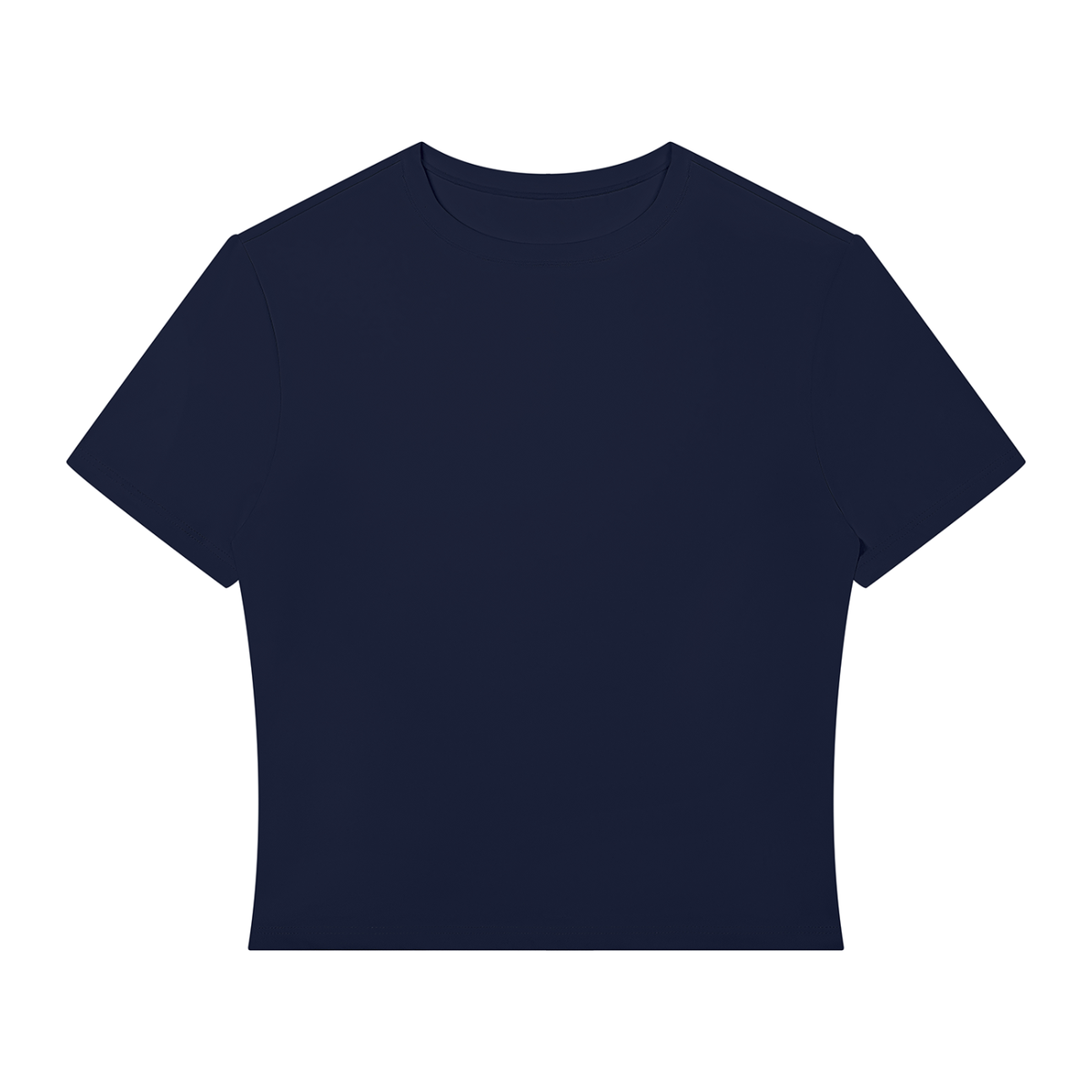 Women's Fitted Performance T-Shirt in navy blue