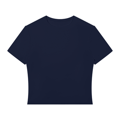 Women's Fitted Performance T-Shirt in navy blue