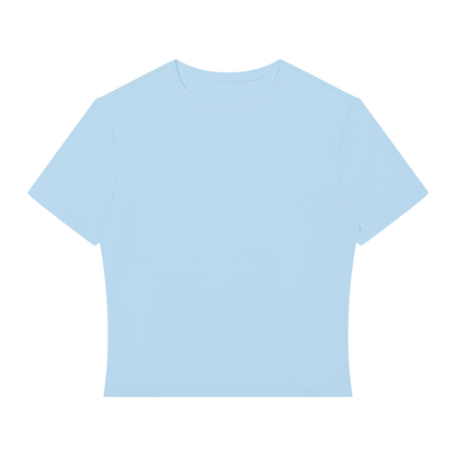 Women's Fitted Performance T-Shirt in sky blue