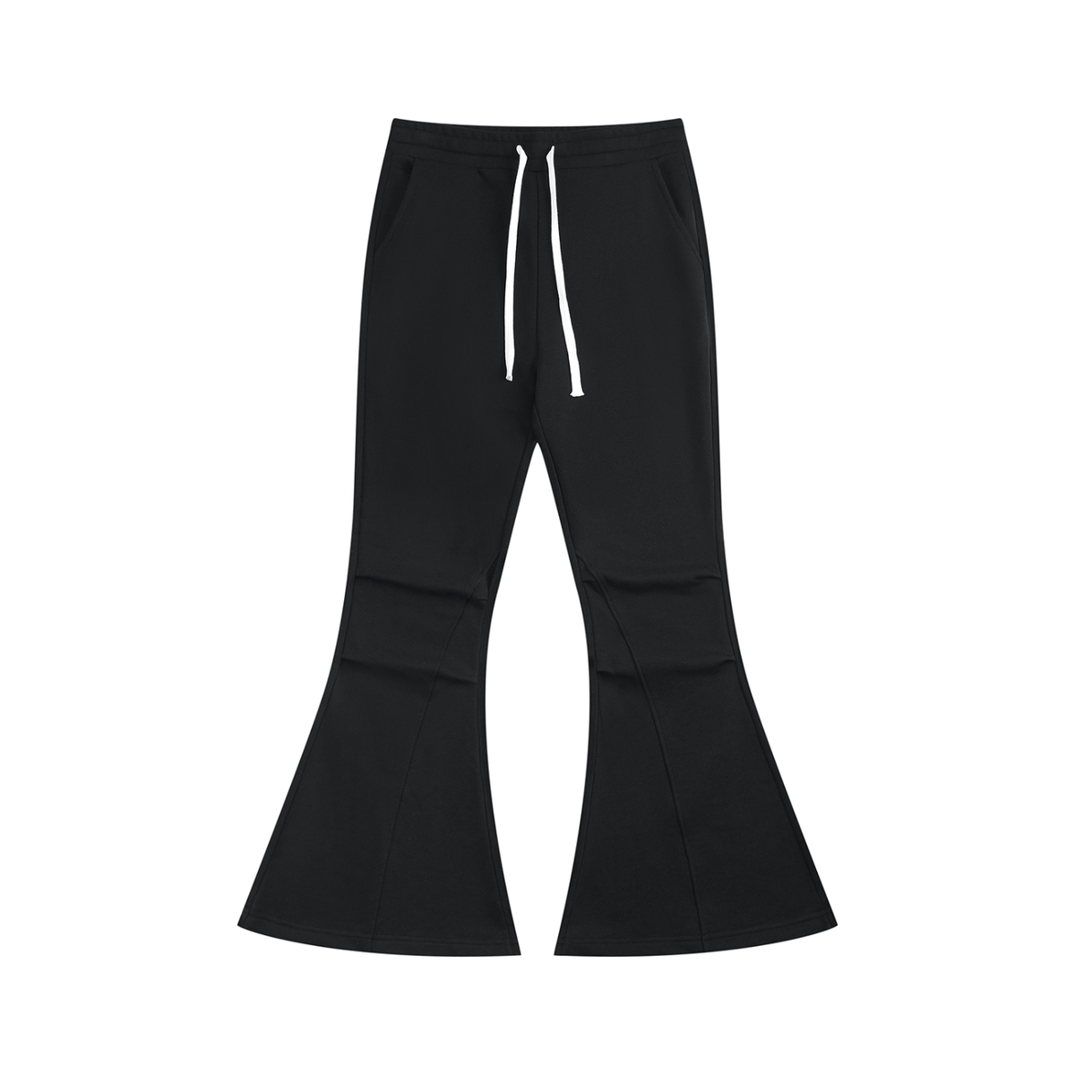 Women's Flared Sweatpants in black