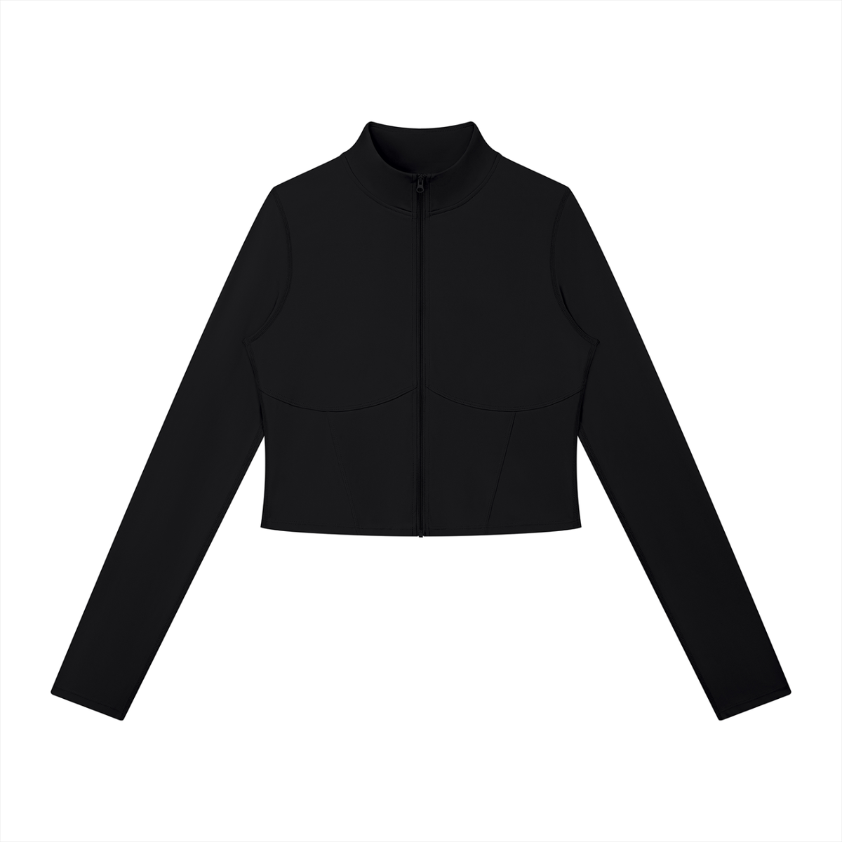 Women's Full-Zip Sports Jacket in black