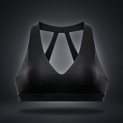 Women's Halter Cropped Sports Bra