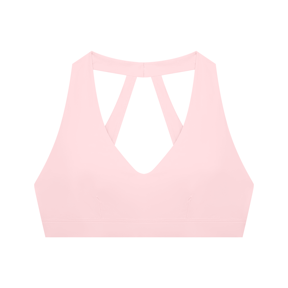 Women's Halter Cropped Sports Bra in pink