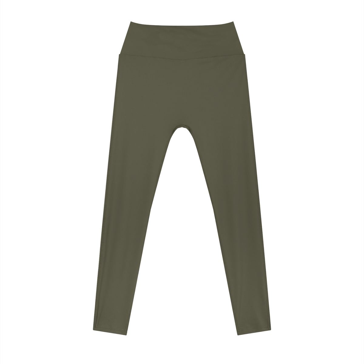 Women's High Rise Ankle Length Leggings in army green
