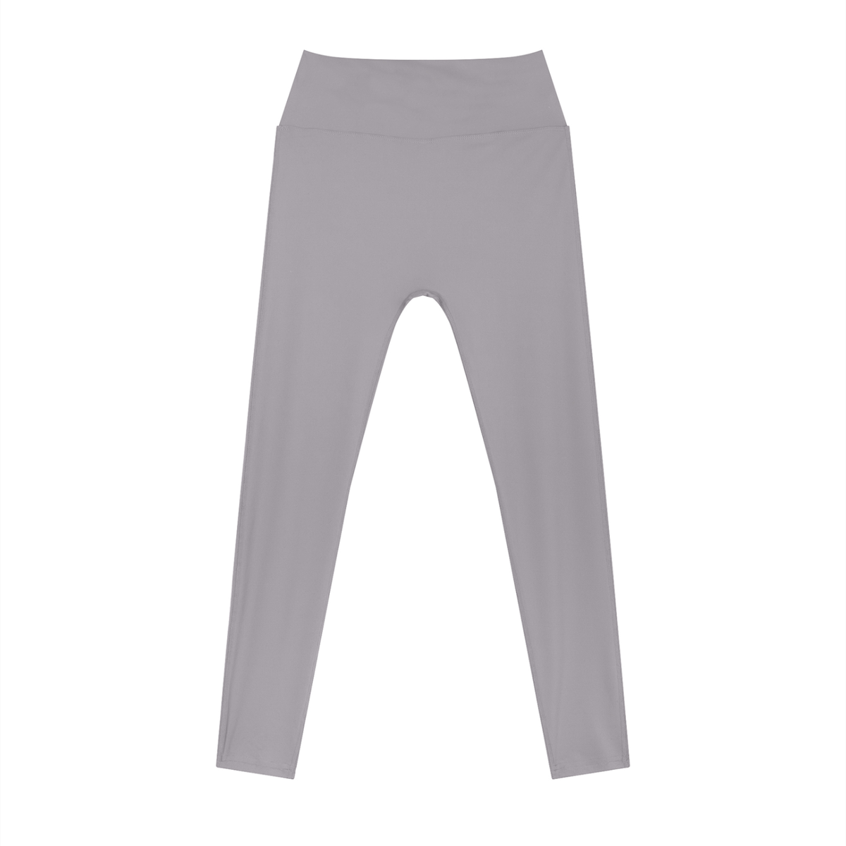 Women's High Rise Ankle Length Leggings in gray purple