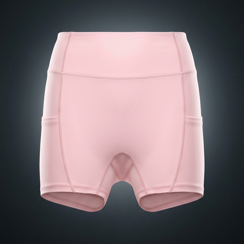 Women's High Rise Pocket Yoga Shorts