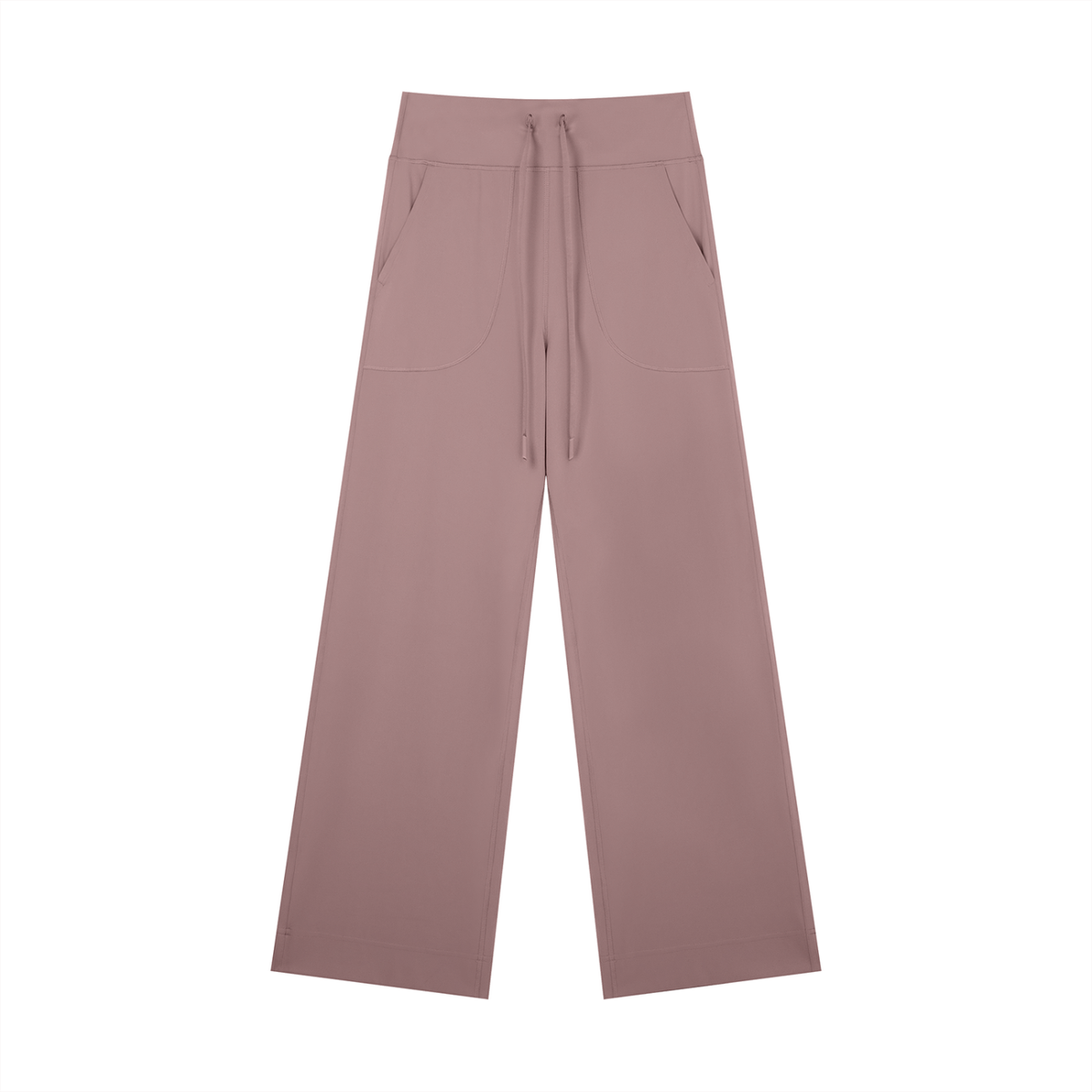 Women's High Rise Straight Leg Yoga Pants in cameo