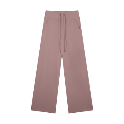 Women's High Rise Straight Leg Yoga Pants in cameo