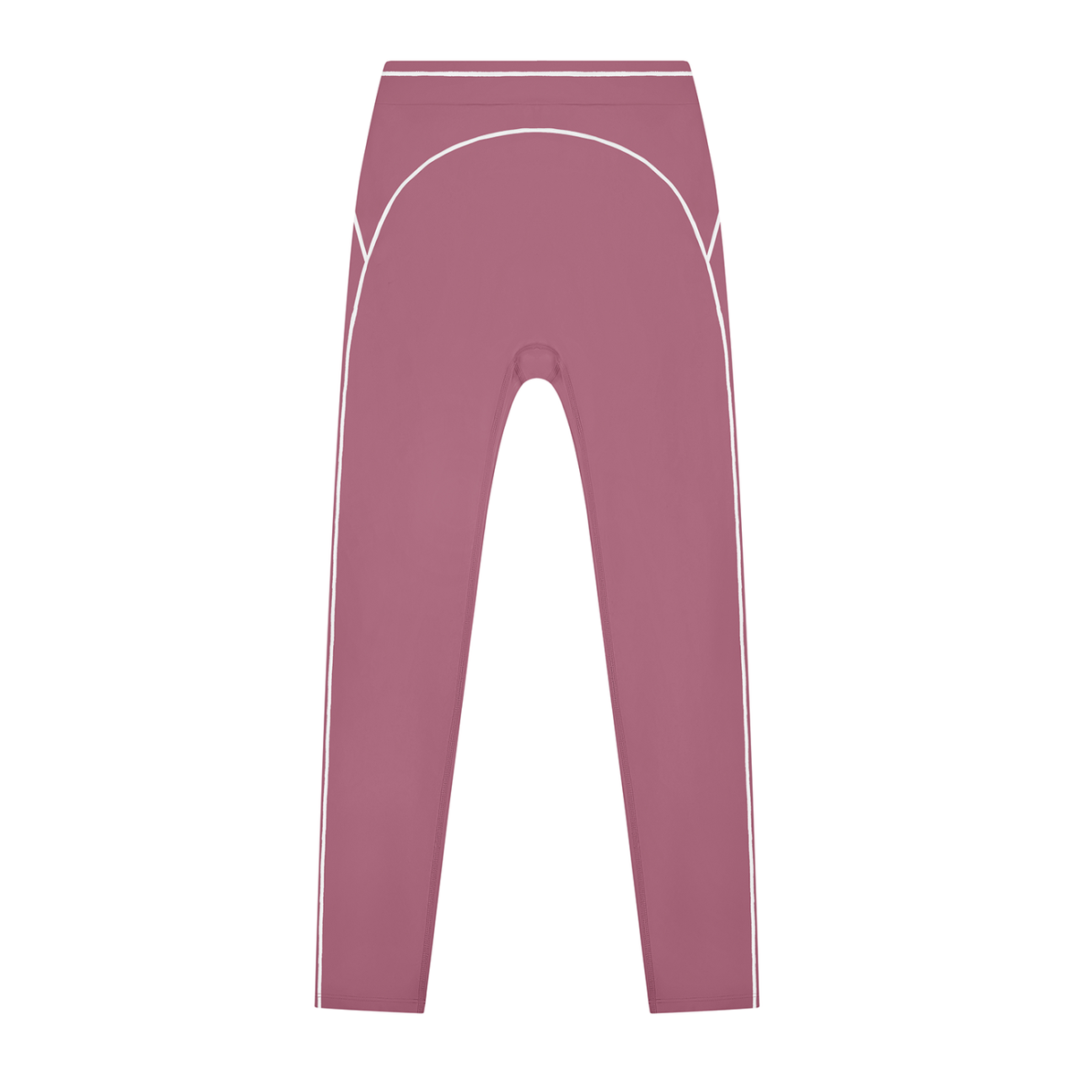 Women's High Rise Topstitching Leggings in purple
