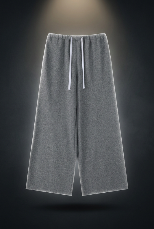 Women's High-Rise Wide Leg Drawstring Sweatpants