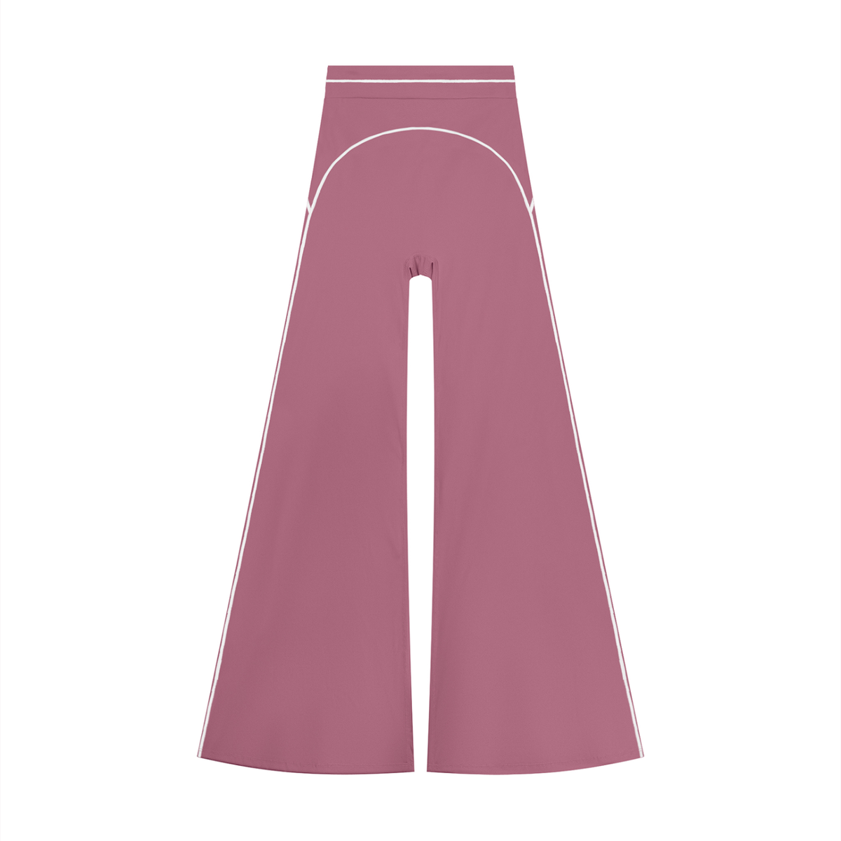 Women's High Waist Flare Leg Yoga Pants in purple