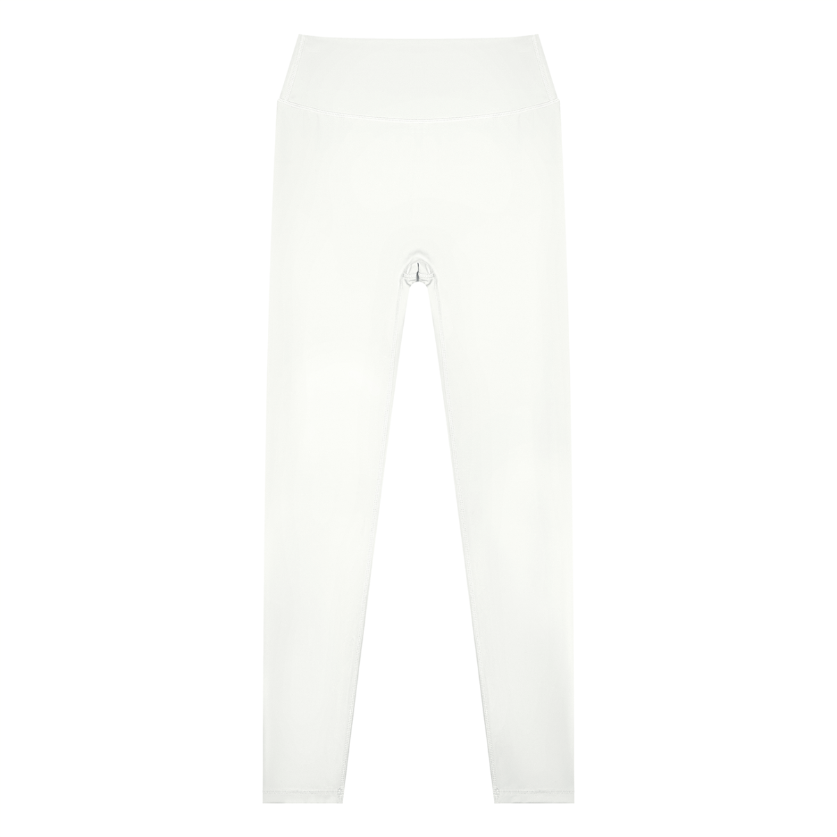 Women's High Waisted Ankle Length Yoga Leggings in white